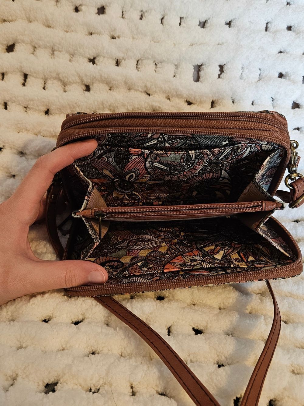 Sakroots Artist Circle Sienna Spirit Desert Crossbody Bag Boho Fairycore Whimsy - Picture 4 of 4